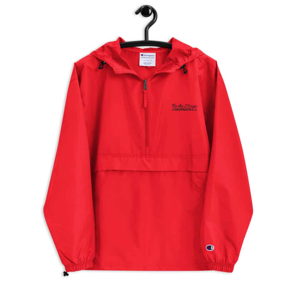 Embroidered Champion Packable Jacket - Image 2